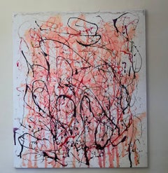 Stunning Large British Abstract Painting