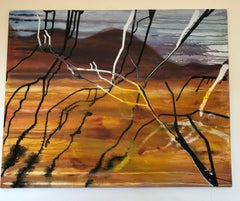 Stunning Large British Abstract Painting