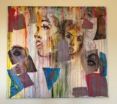 Stunning Large British Abstract Painting