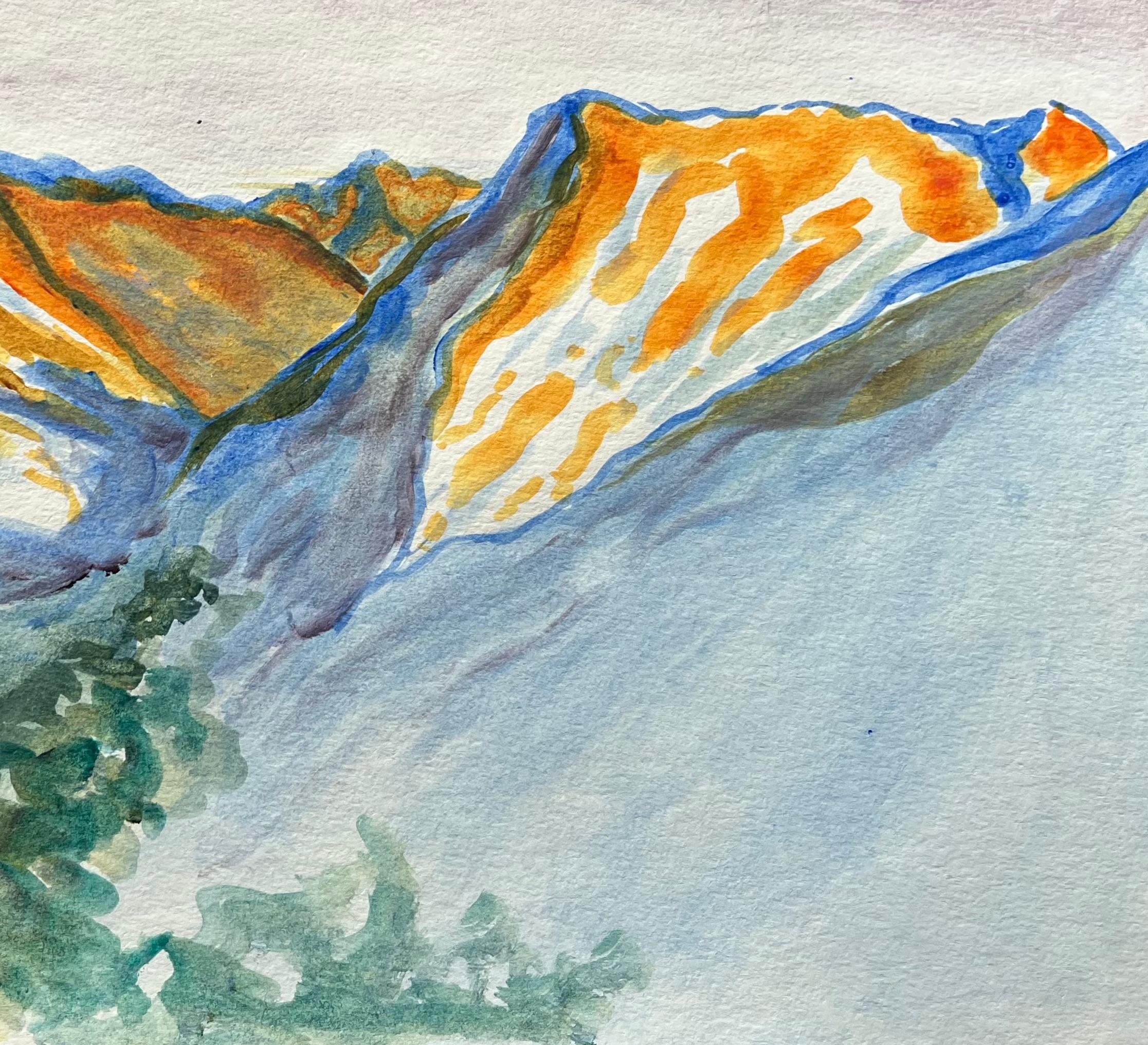 Título: Pintura acrílica vibrante de la cordillera del Atlas con reflejos naranjas
por Minty Ramsey
Firmado: Verso
Medio: Acrílico sobre papel
Tamaño: 8,25 pulgadas (alto) x 11,5 pulgadas (ancho)
Estado: Excelente, colores vivos, sin