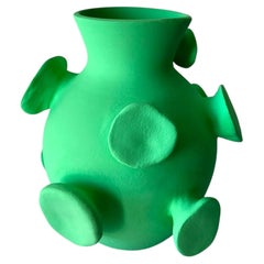 Minty Sculpture in Ceramic by Liliana Silva