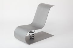 Contemporary Aluminium Rocking Chair MINUS by KUTARQ