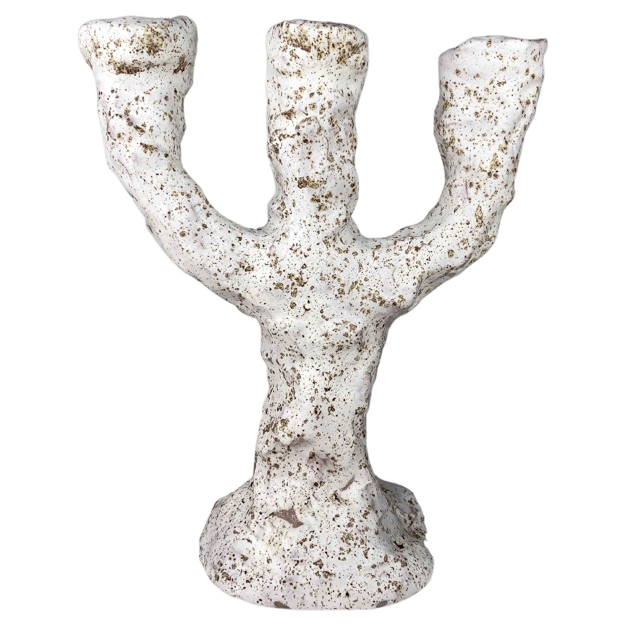 Minute Ceramic Candle-Holder For Sale