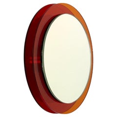Sunset 182a, Wall Mirror with Plexiglass, Design Sculpture by Andreas Berlin