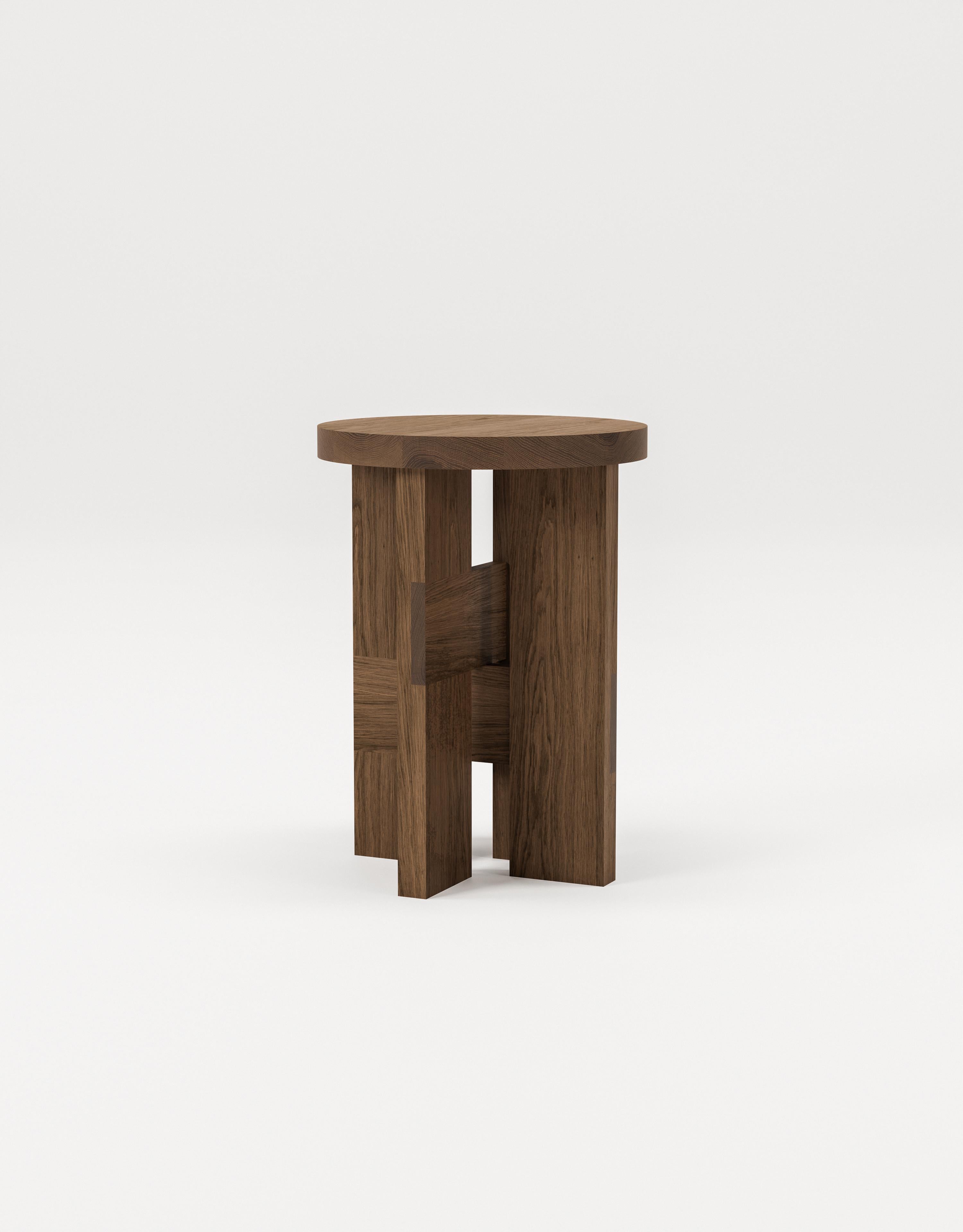 Mio Side Table by Thorup Copenhagen
Dimensions: D 32 x H 44 cm.
Materials: Stained oak.

Available in stained oak or oiled oak. Please contact us.

Thorup Copenhagen is an independent Danish design studio, established in 2017 by Kasper Thorup,