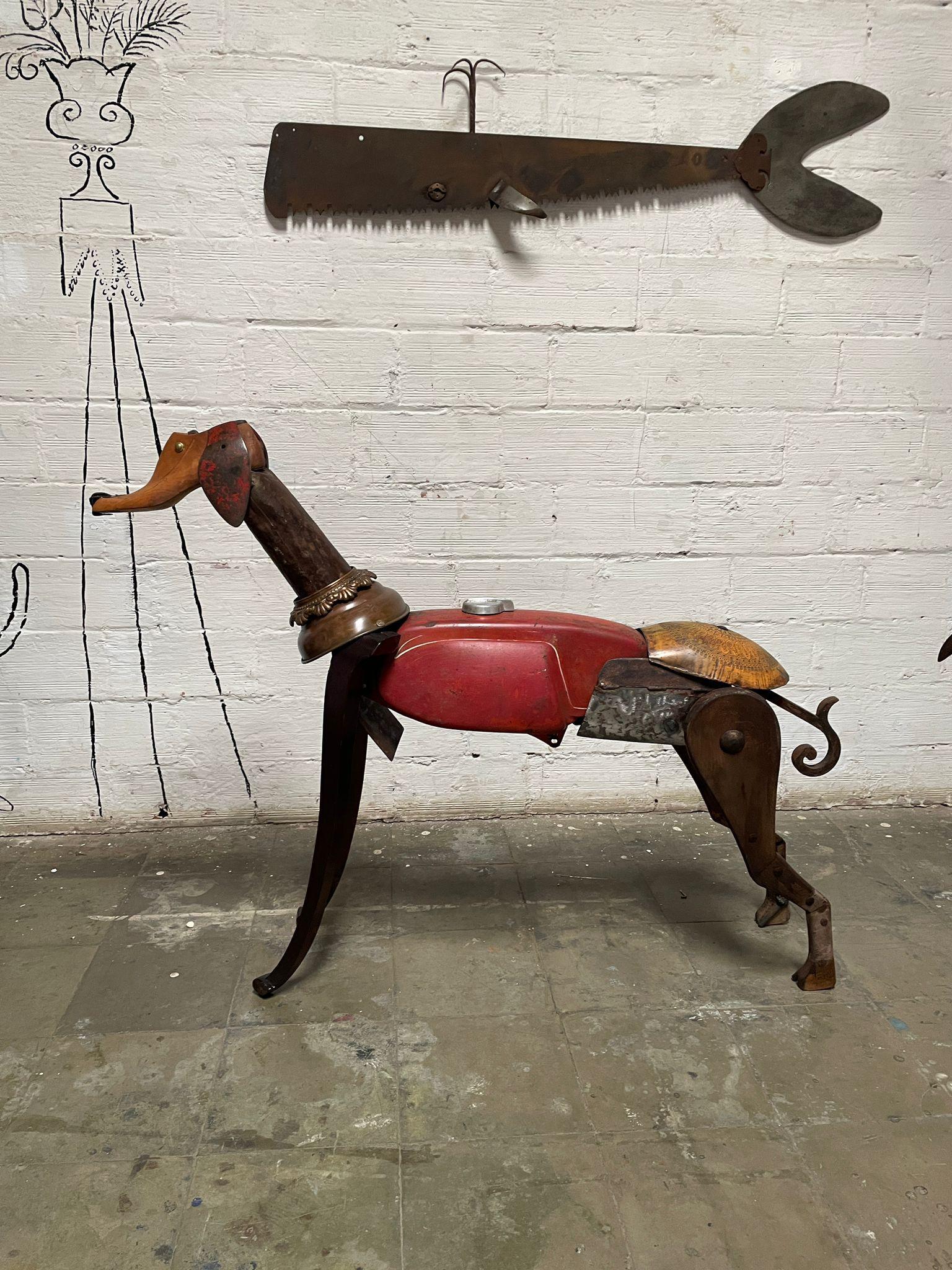 Jasmine - 21st Century, Contemporary Sculpture, Figurative, Recycling