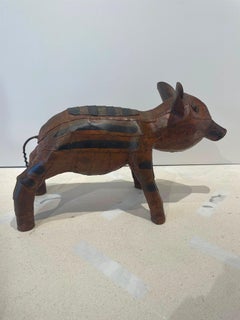 Pedro - 21st Century, Contemporary Sculpture, Figurative, Recycled objects