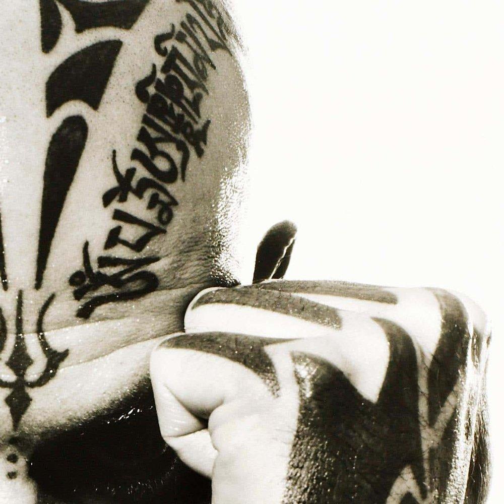 Miquel Arnal, Hombre tatuado, Fotografía grande en blanco y negro, Enmarcada en venta 6