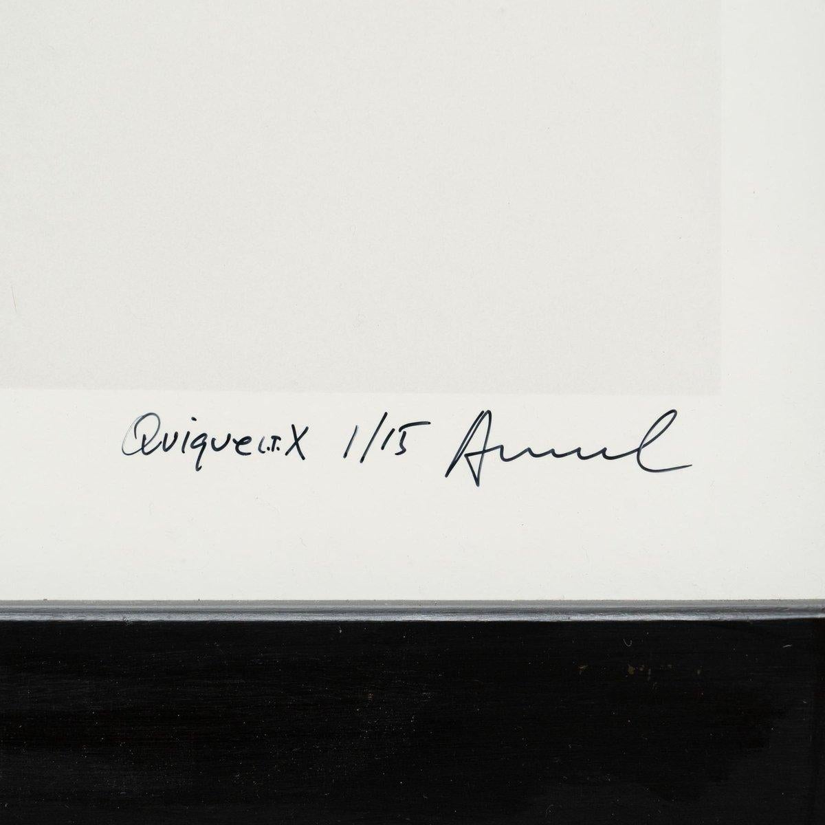 Miquel Arnal, Hombre tatuado, Fotografía en blanco y negro firmada a mano, enmarcada en venta 4