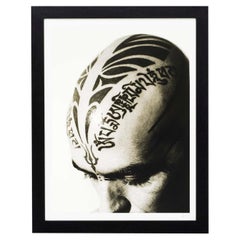 Retro Miquel Arnal Artistic Photograph of a Tattooed Man, circa 1990