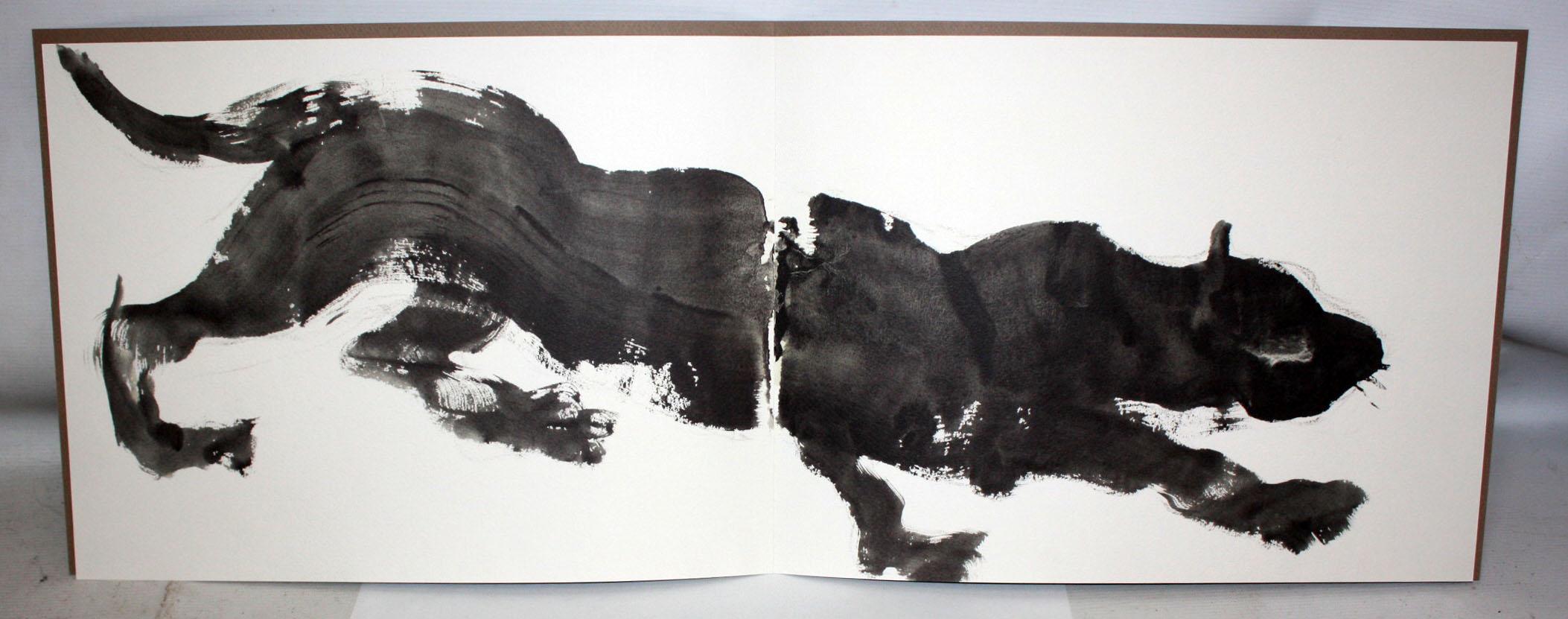 Miquel Barceló (1957) . Cahier des félins en vente 8