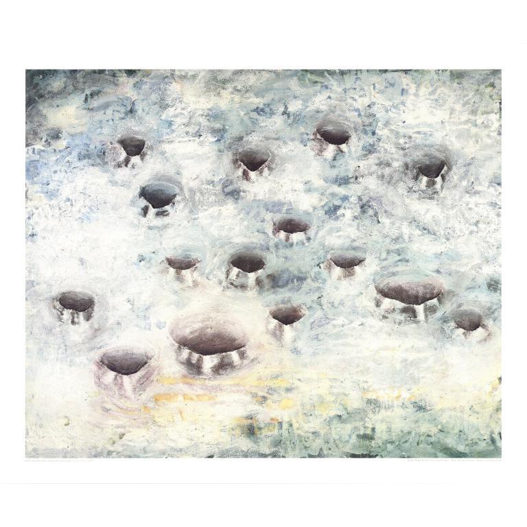 Miguel Barcelo 'Fifteen Holes (No Text)' 1987- Vintage - Print by Miquel Barceló