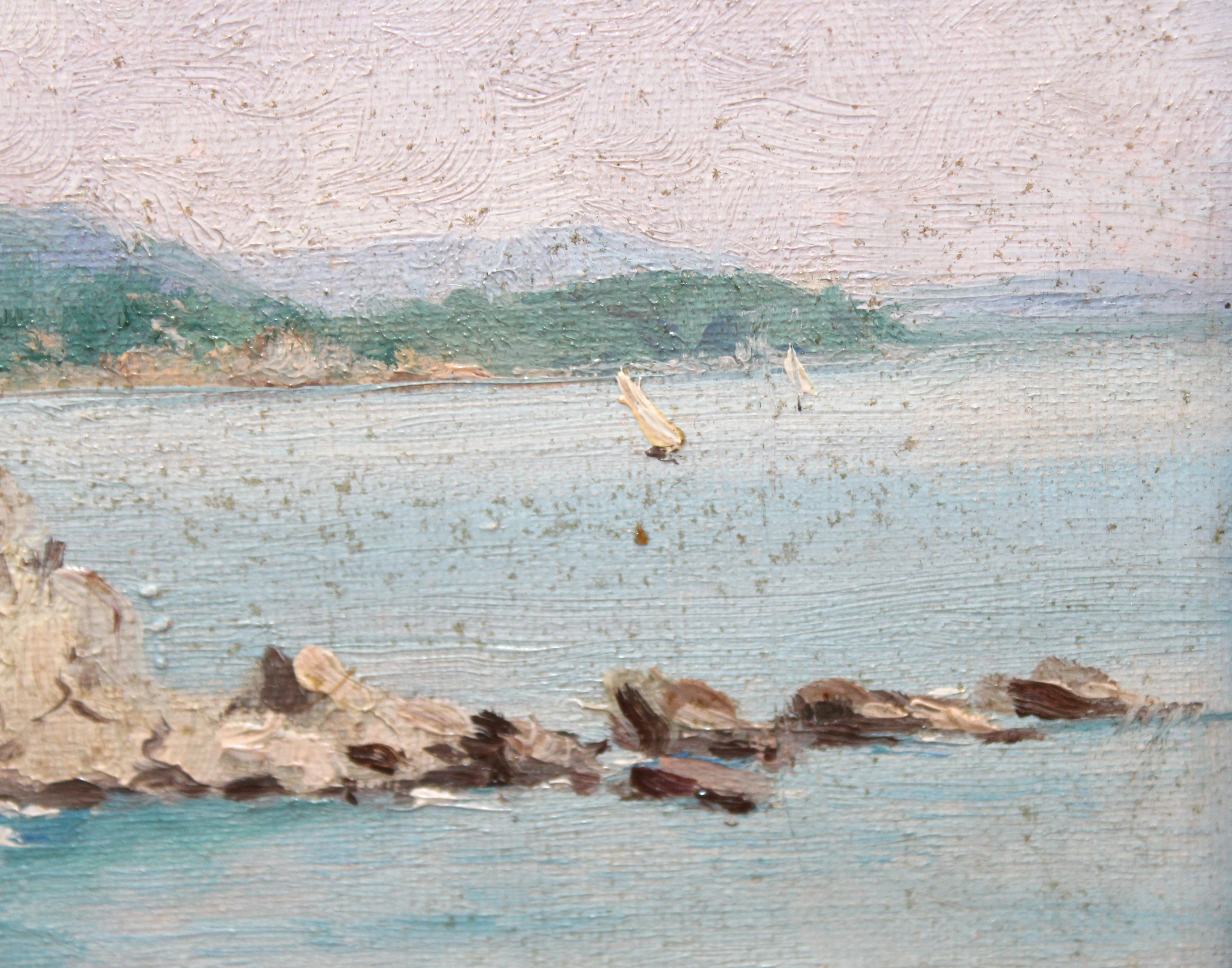 Firmado por el artista en la parte inferior

En la parte trasera, va nuevamente firmado y titulado

Se presenta enmarcada la obra (el marco presenta leves signos de uso)

Estado de conservación aceptable el de la pintura, solo comentar que está un