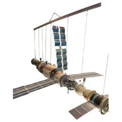 Mir Space Station USSR CCCP Original Scale Model; Soviet Scene