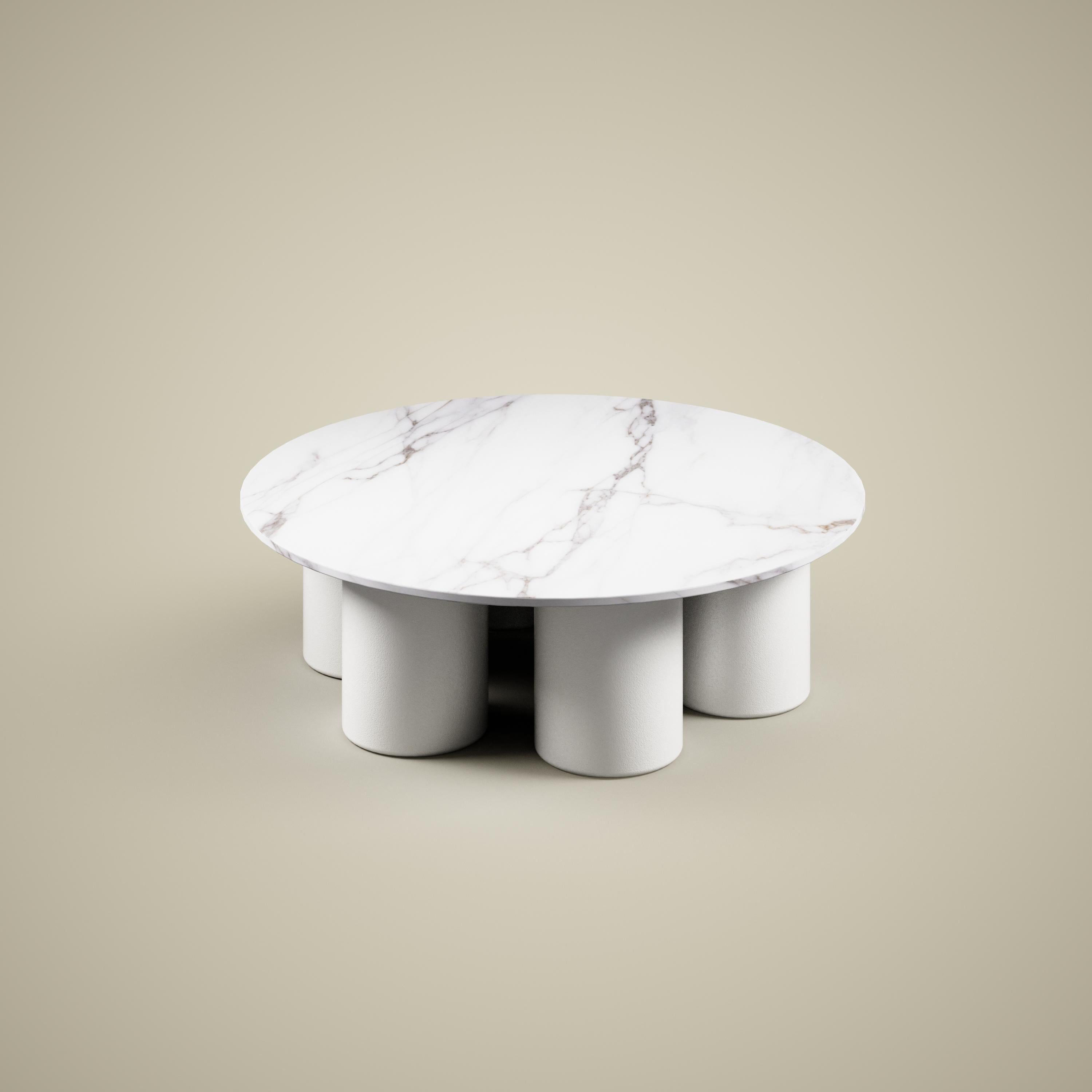 Portuguese Mira Coffee Table - Black - Nero Marquina marble For Sale
