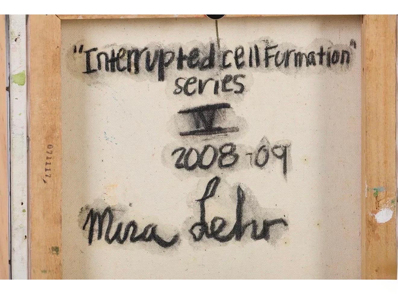 Eco Feminist Mixed Media Botanic Painting Mira Lehr Miami Abstract Expressionist im Angebot 6