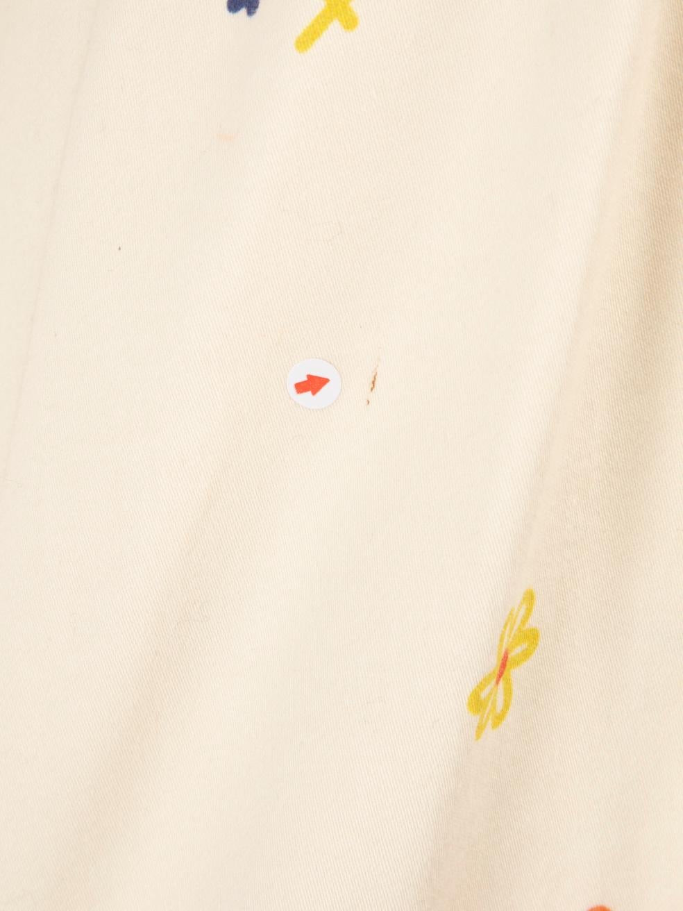 Mira Mikati Mushroom & Floral Pattern Midi Dress Size M 4