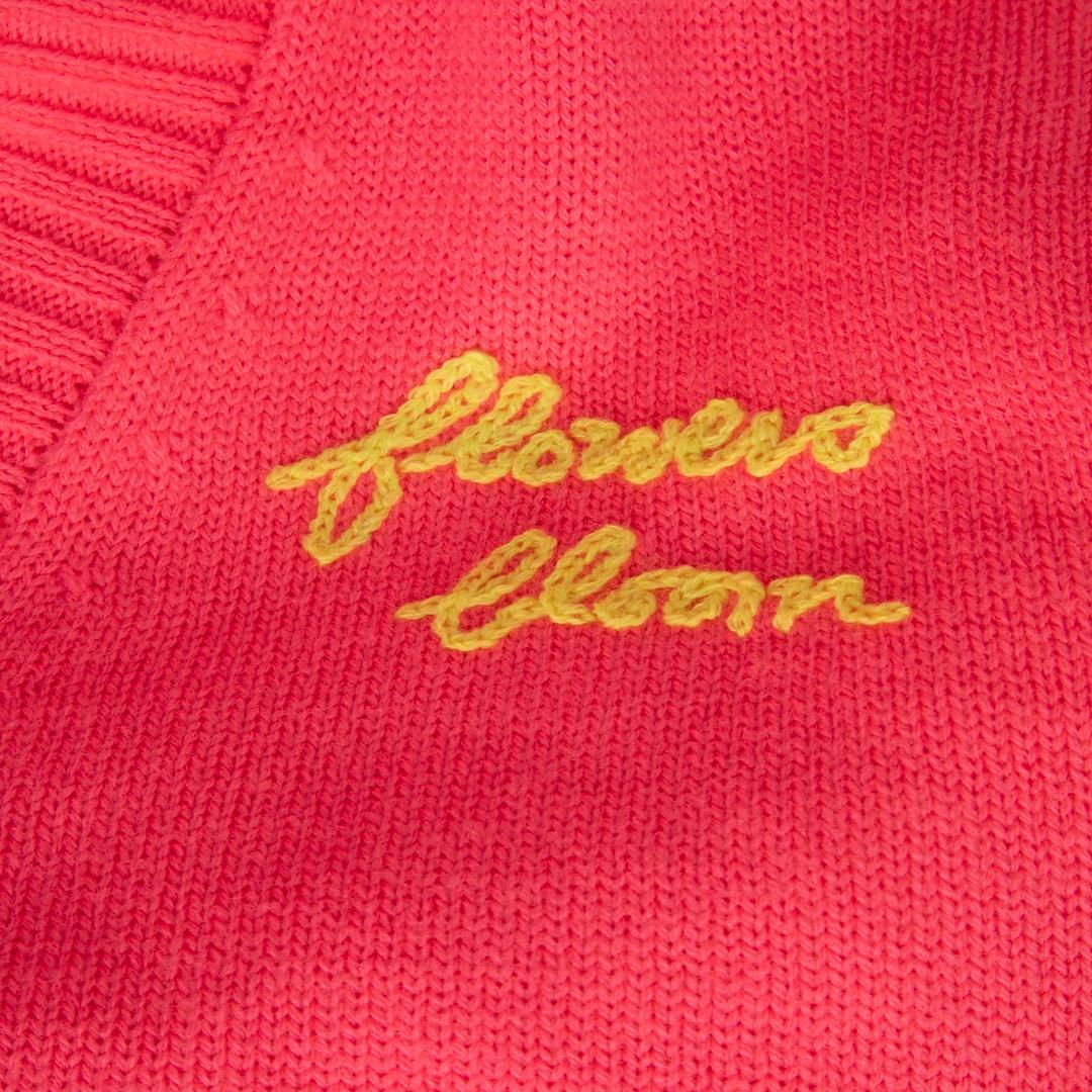 De las mujeres Mira Mikati Cardigan Bordado Lana Rosa Neón Talla M