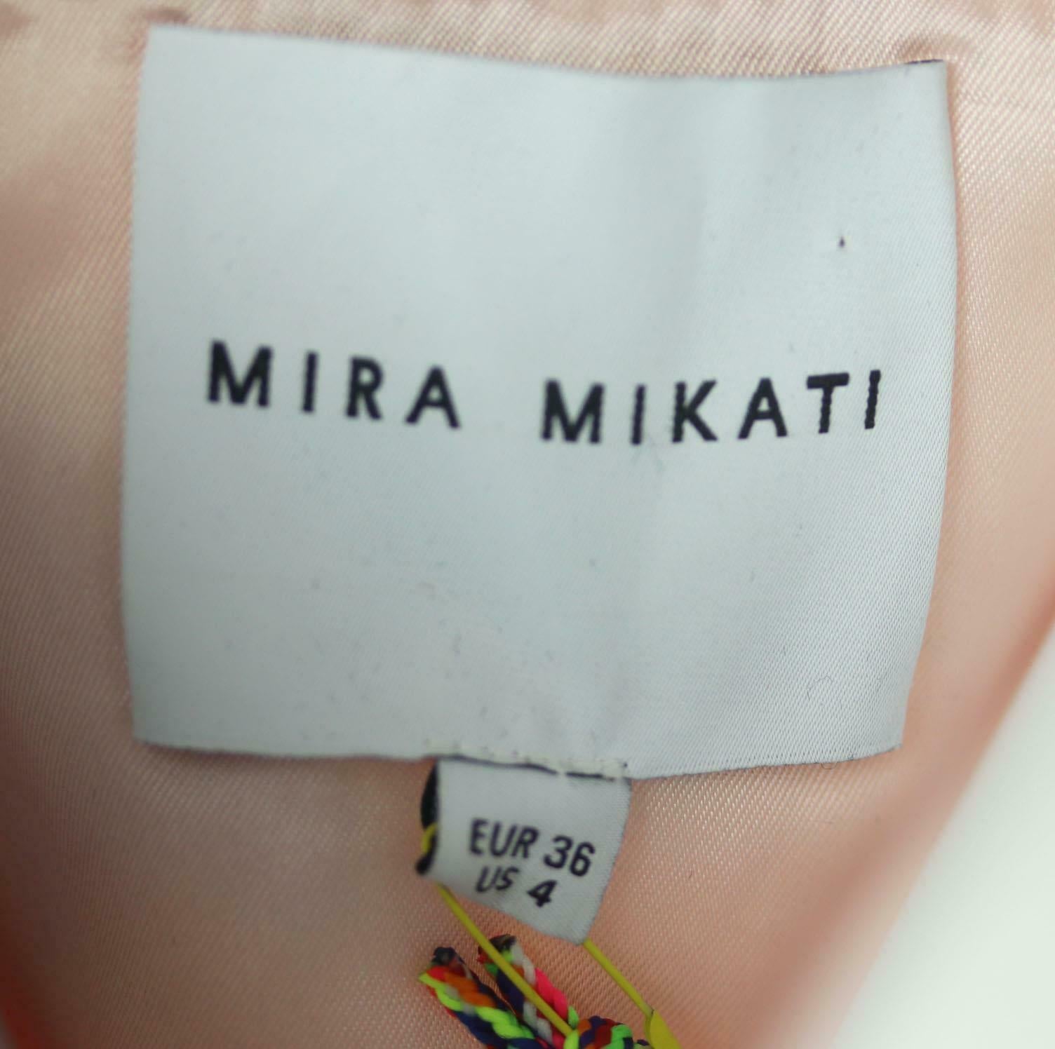 Women's Mira Mikati Printed Satin Bomber Jacket