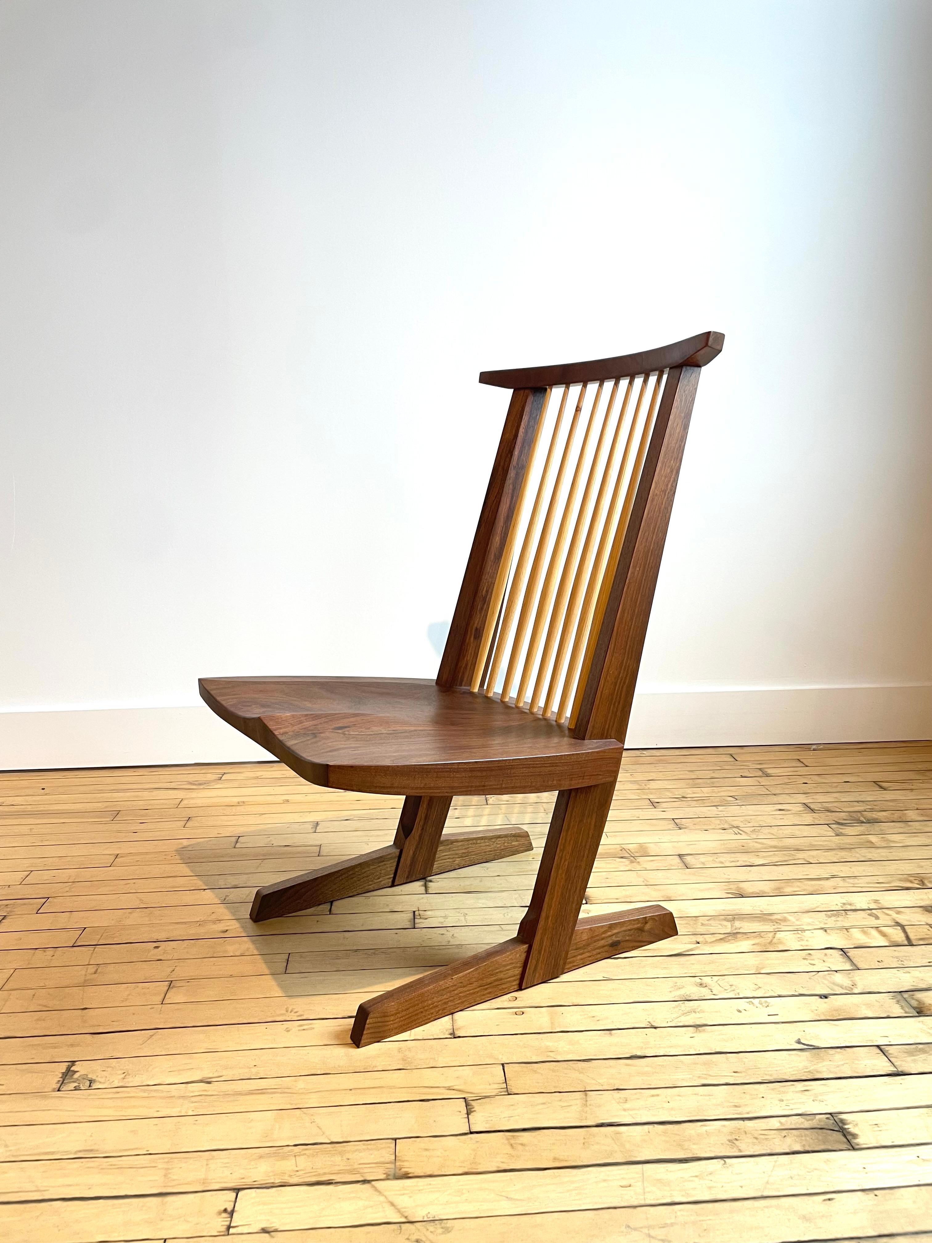 Mira Nakashima Conoid Lounge Chair  For Sale 2