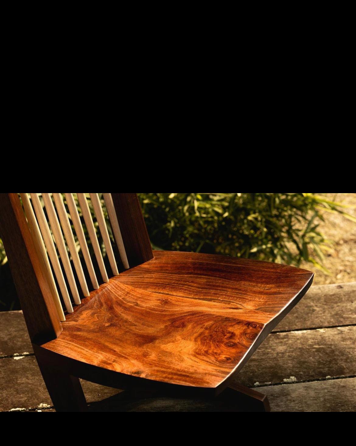 American Craftsman Mira Nakashima Conoid Lounge Chair  For Sale