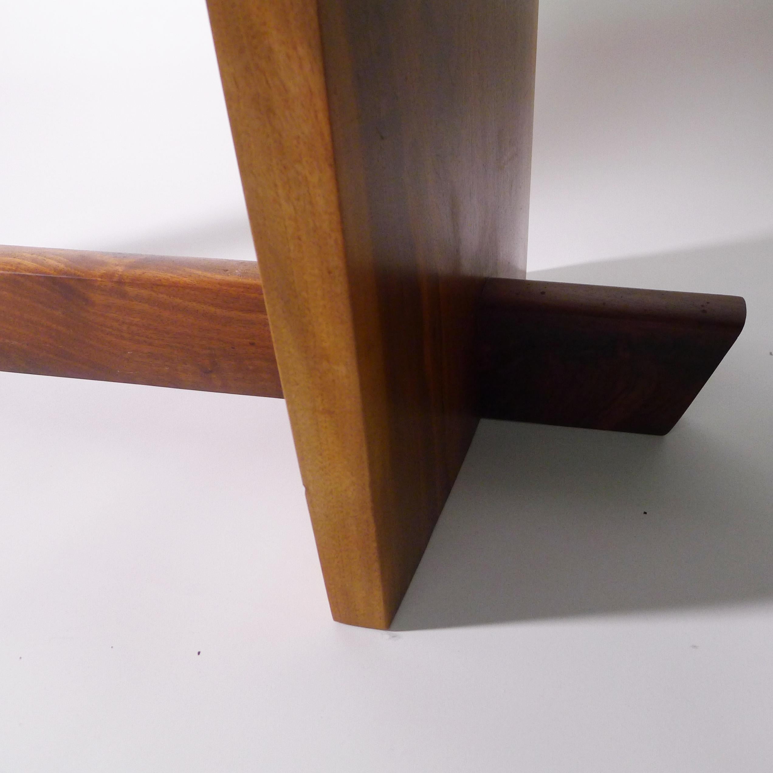 Mira Nakashima, Minguren Desk, in walnut & rosewood, signed & dated 2008 3