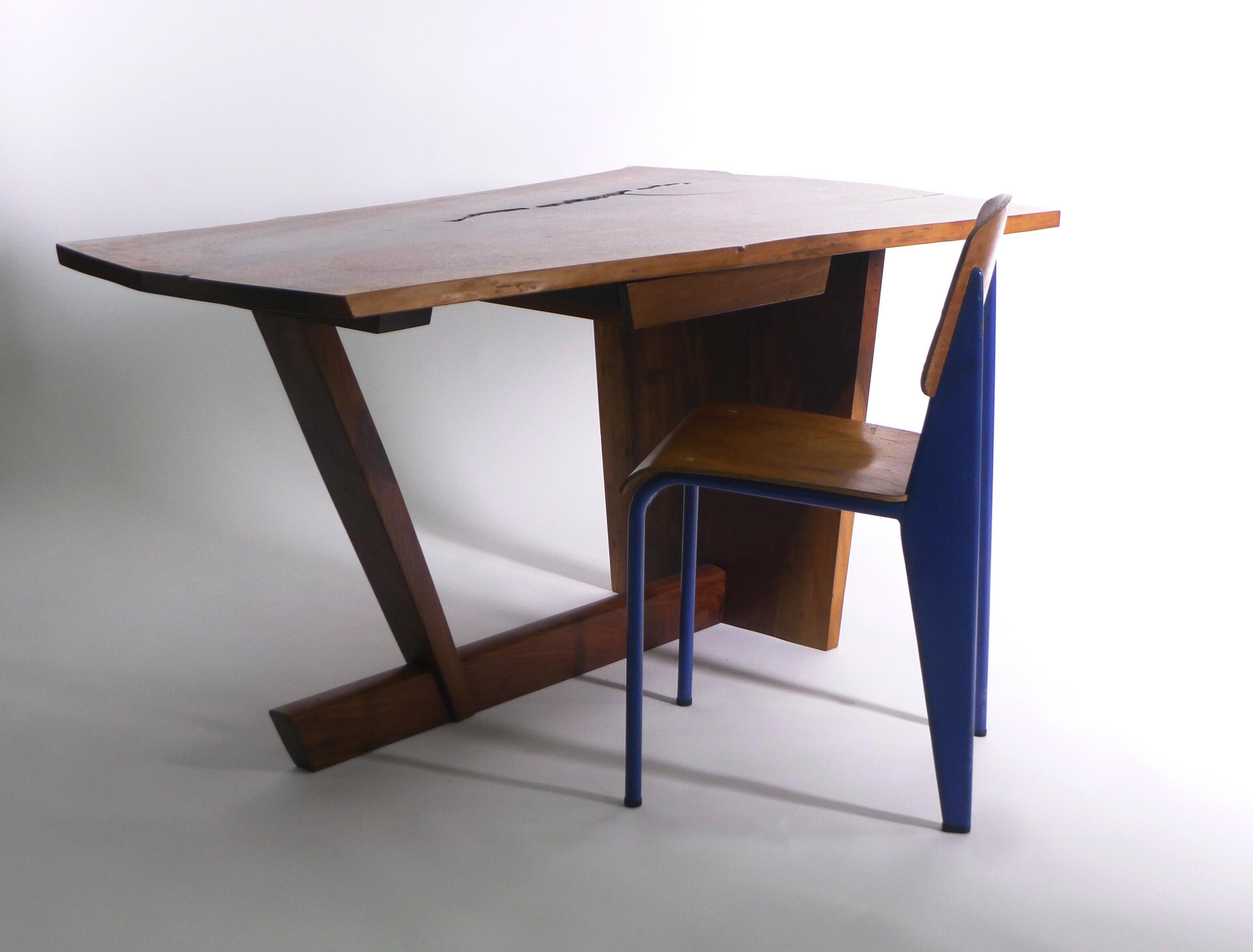 Mira Nakashima, Minguren Desk, in walnut & rosewood, signed & dated 2008 9