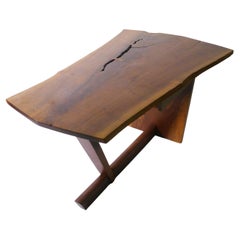 Mira Nakashima, Minguren Desk, in walnut & rosewood, signed & dated 2008