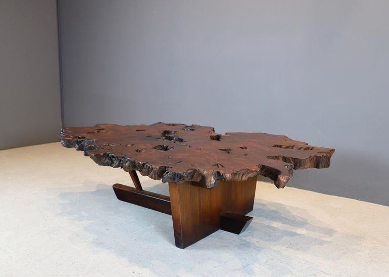 Mira Nakashima, "Minguren II" Coffee Table at 1stDibs nakashima