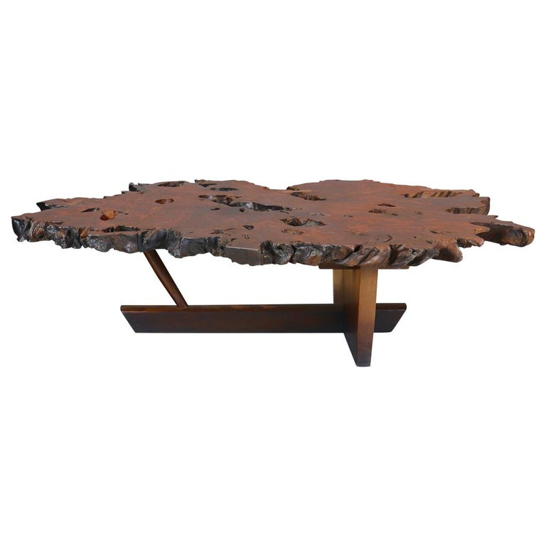 Mira Nakashima, "Minguren II" Coffee Table at 1stDibs