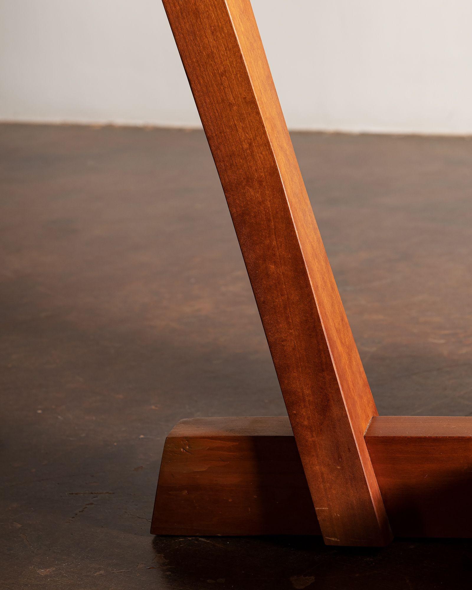 Mira Nakashima Special Bryfogel Table in Cherry and Laurel, 2008 9