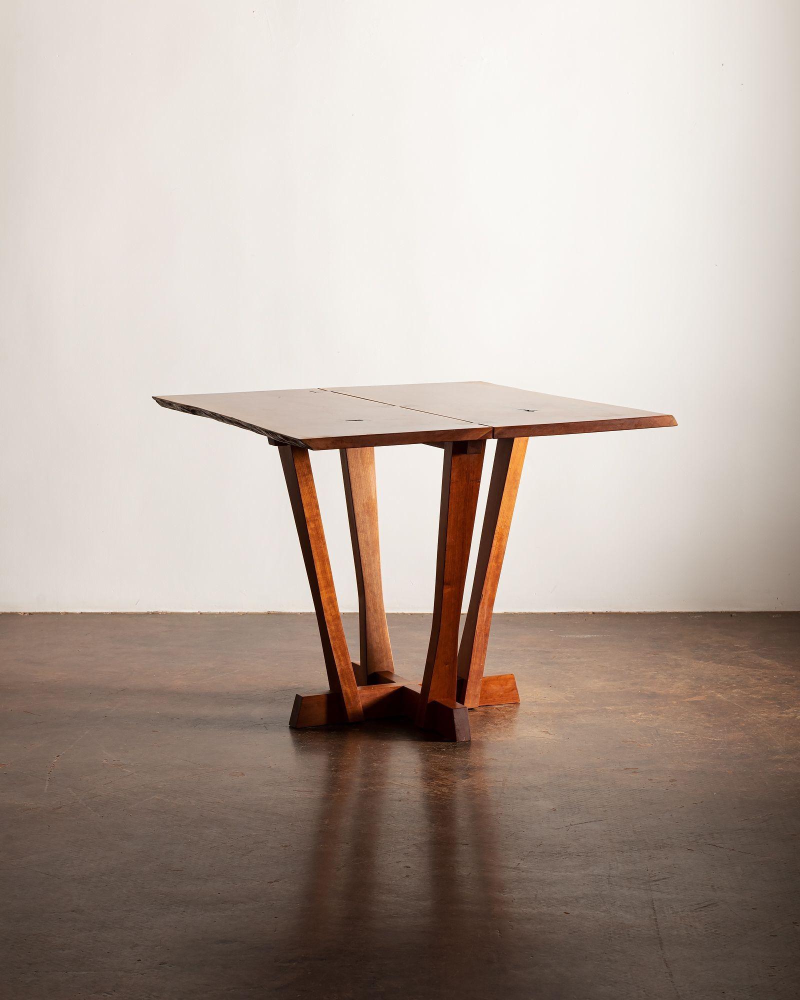 Contemporary Mira Nakashima Special Bryfogel Table in Cherry and Laurel, 2008