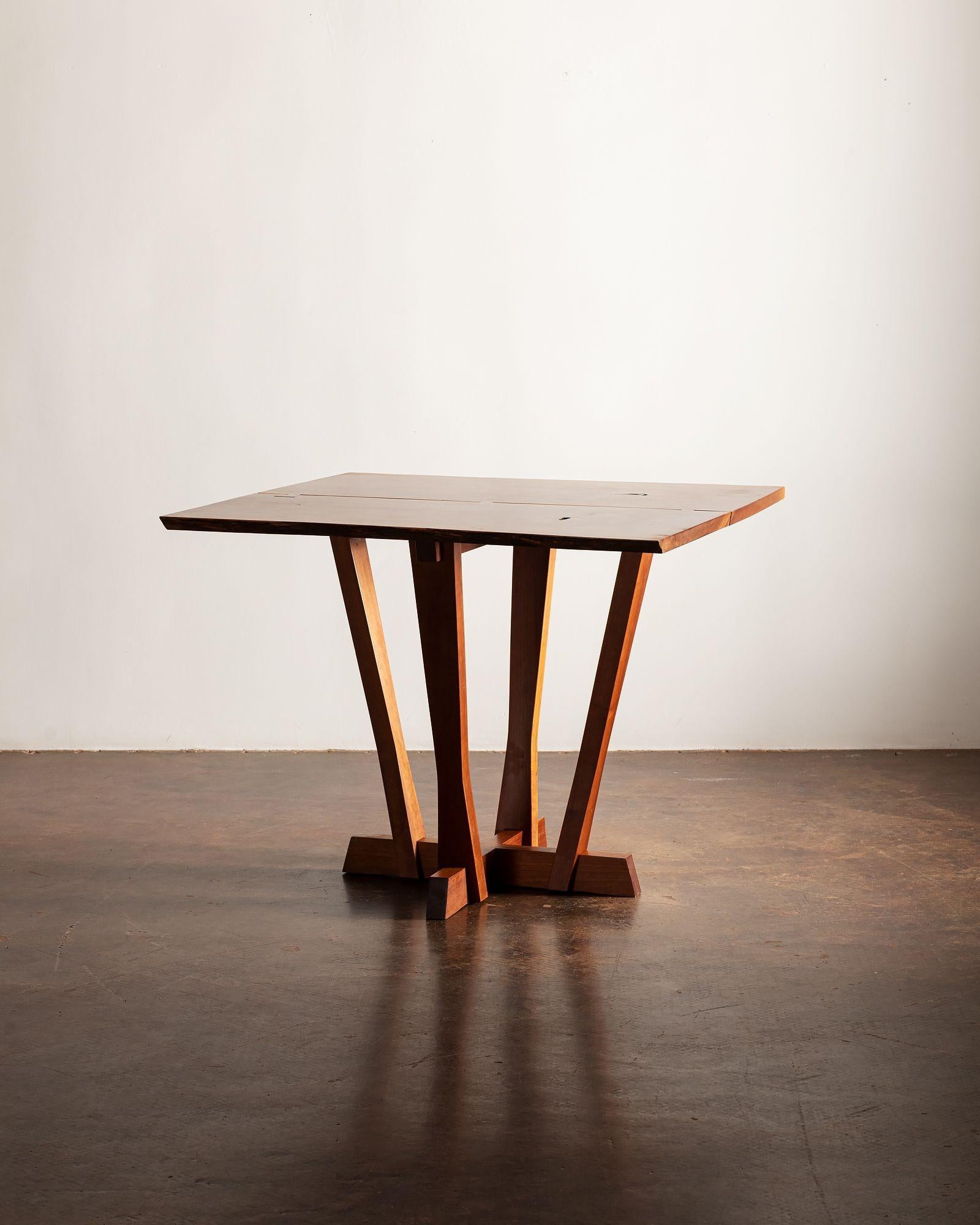 Mira Nakashima Special Bryfogel Table in Cherry and Laurel, 2008 1
