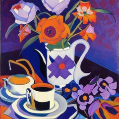 Series "Still life with tea", 90x90cm, print