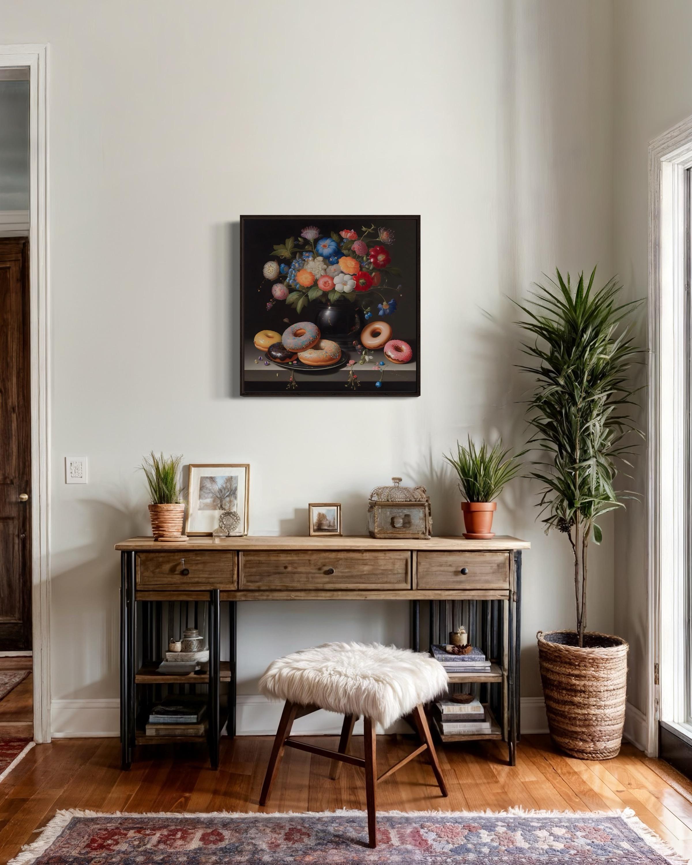 Bodegón , 60х60cm, impresión sobre lienzo.Edición 10 uds. - Art Contemporáneo de Mira Stern