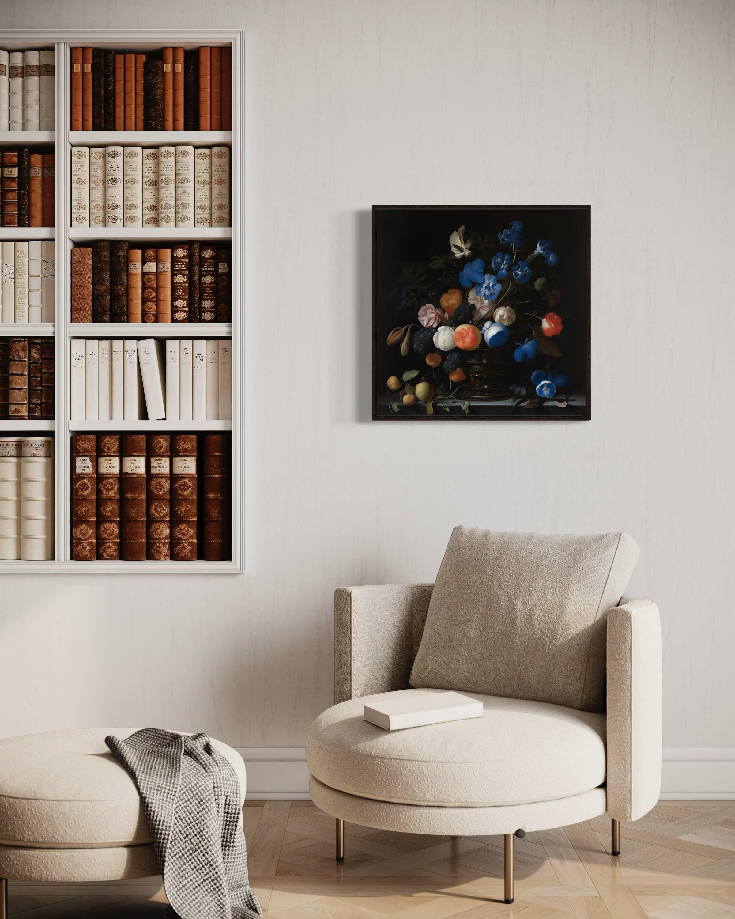 Natura morta, 60х60 cm, stampa su tela. Edizione 10 pezzi. - Art Contemporaneo di Mira Stern
