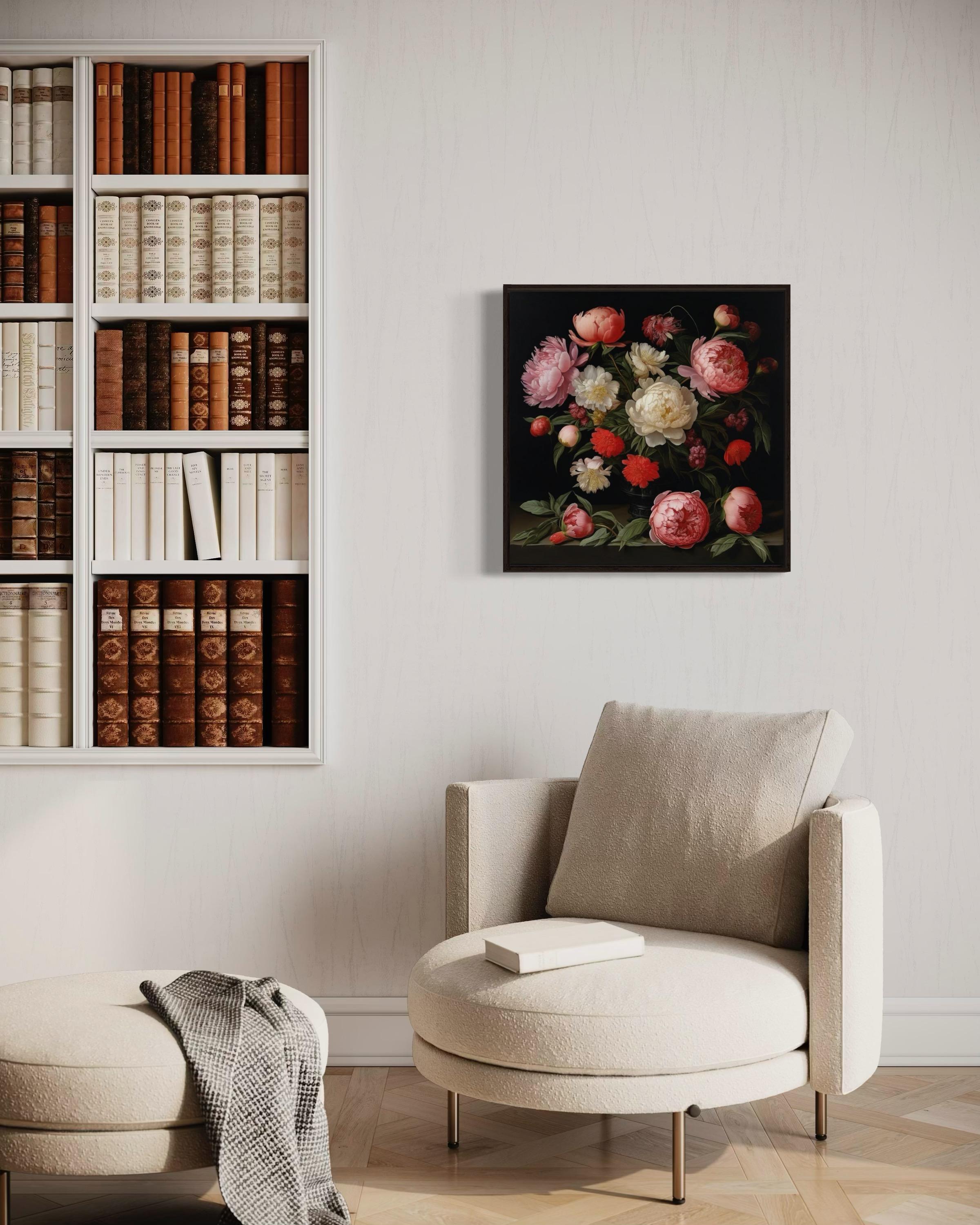 Natura morta, 60х60 cm, stampa su tela. Edizione 10 pezzi. - Art Contemporaneo di Mira Stern