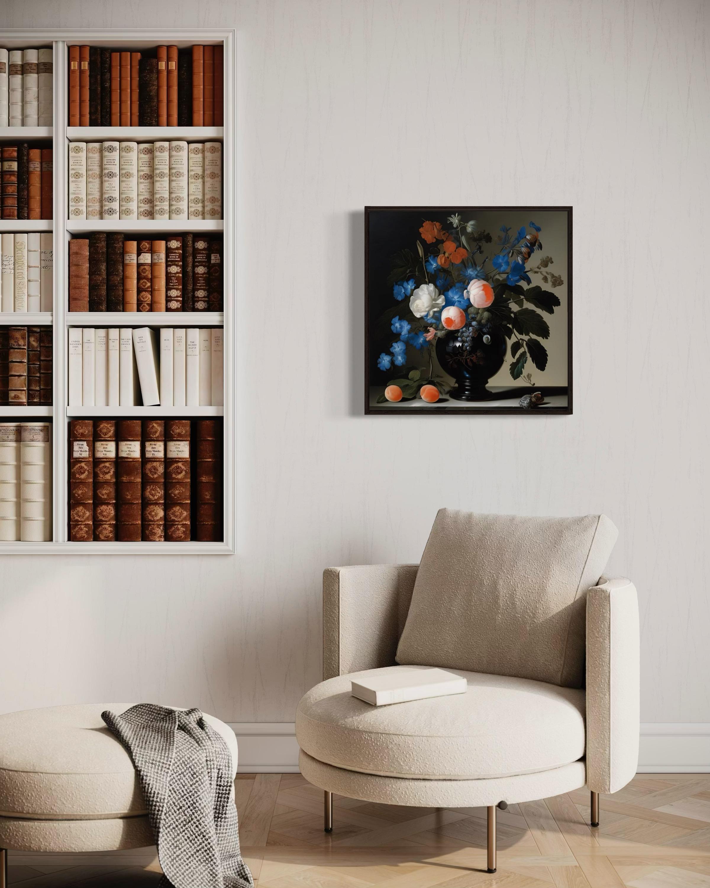 Natura morta, 60х60 cm, stampa su tela. Edizione 10 pezzi. - Print Contemporaneo di Mira Stern