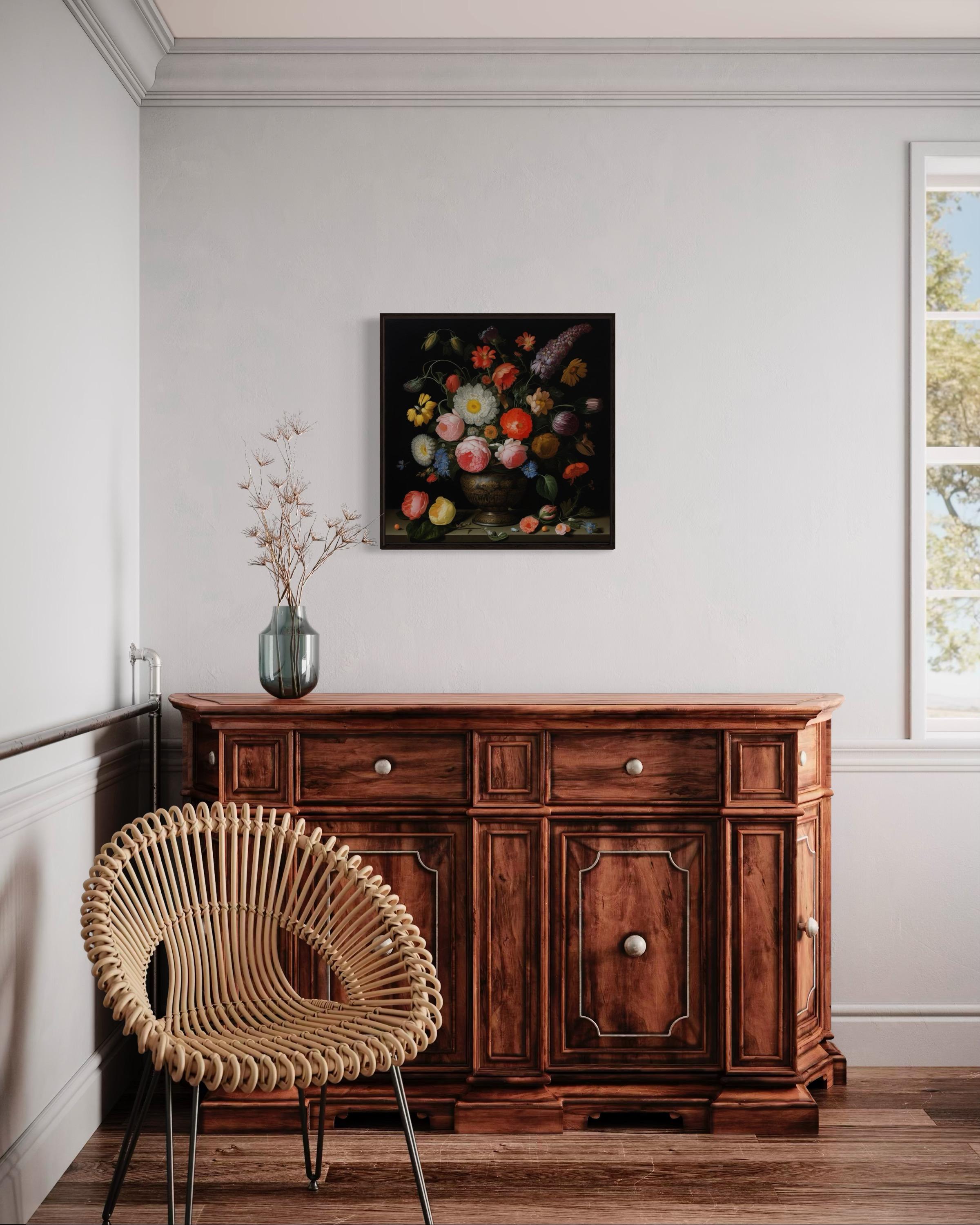 Natura morta, 60х60 cm, stampa su tela. Edizione 10 pezzi. in vendita 1