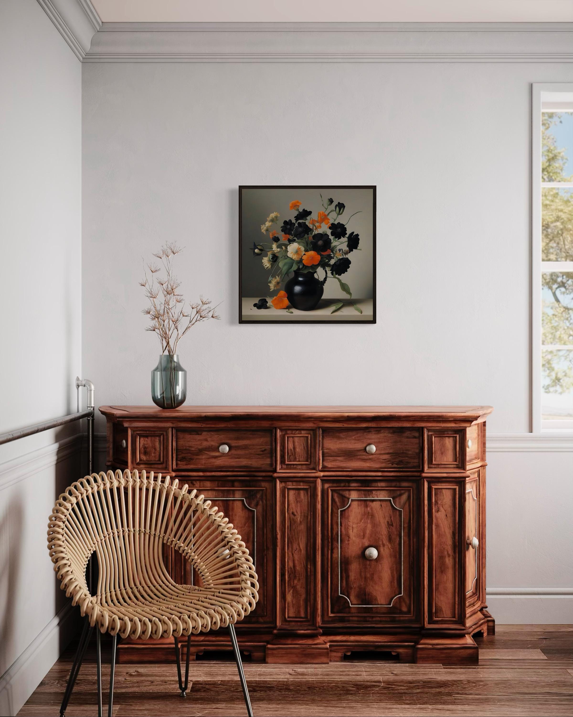 Natura morta, 60х60 cm, stampa su tela. Edizione 10 pezzi. in vendita 1