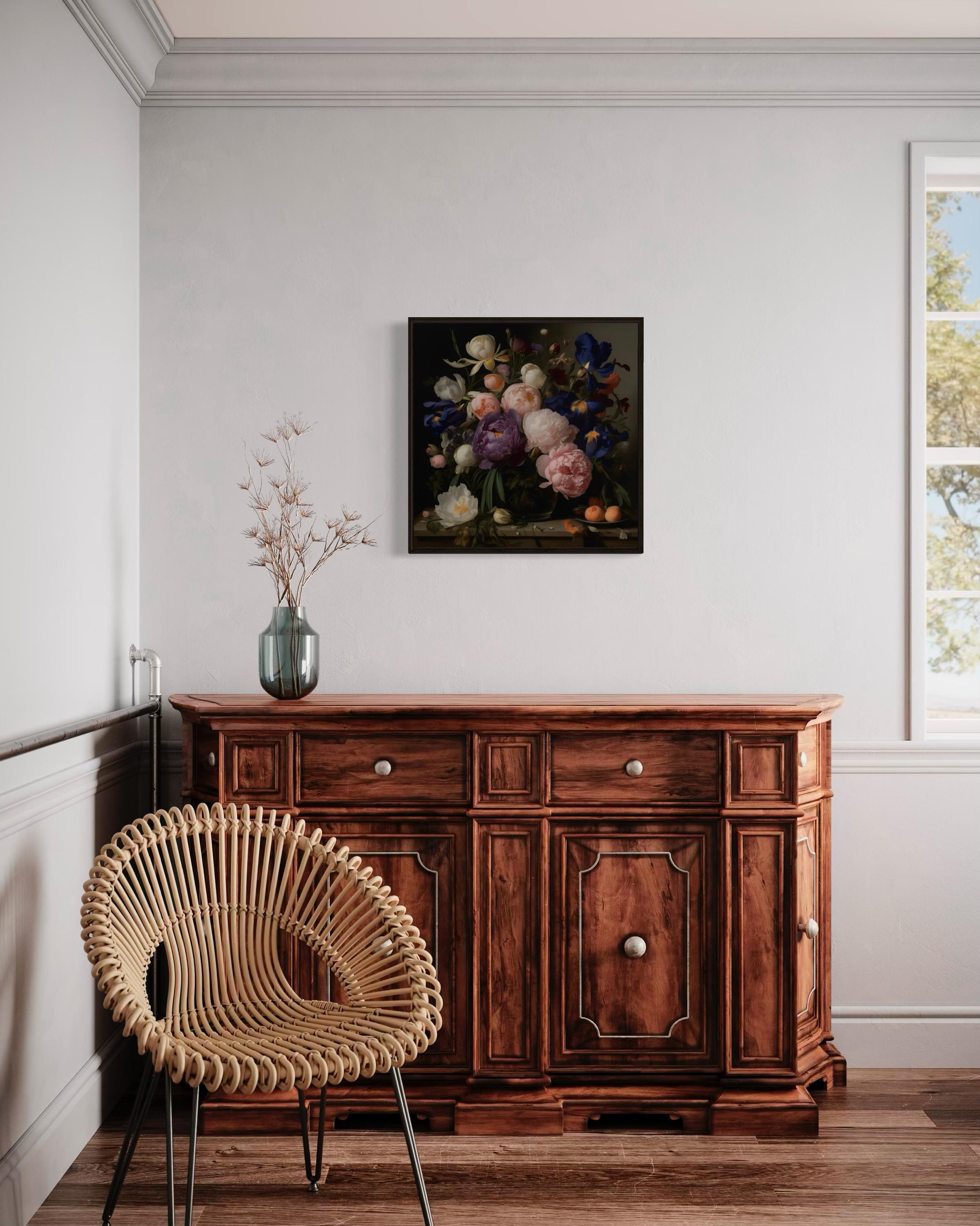 Natura morta, 60х60 cm, stampa su tela. Edizione 10 pezzi. in vendita 1
