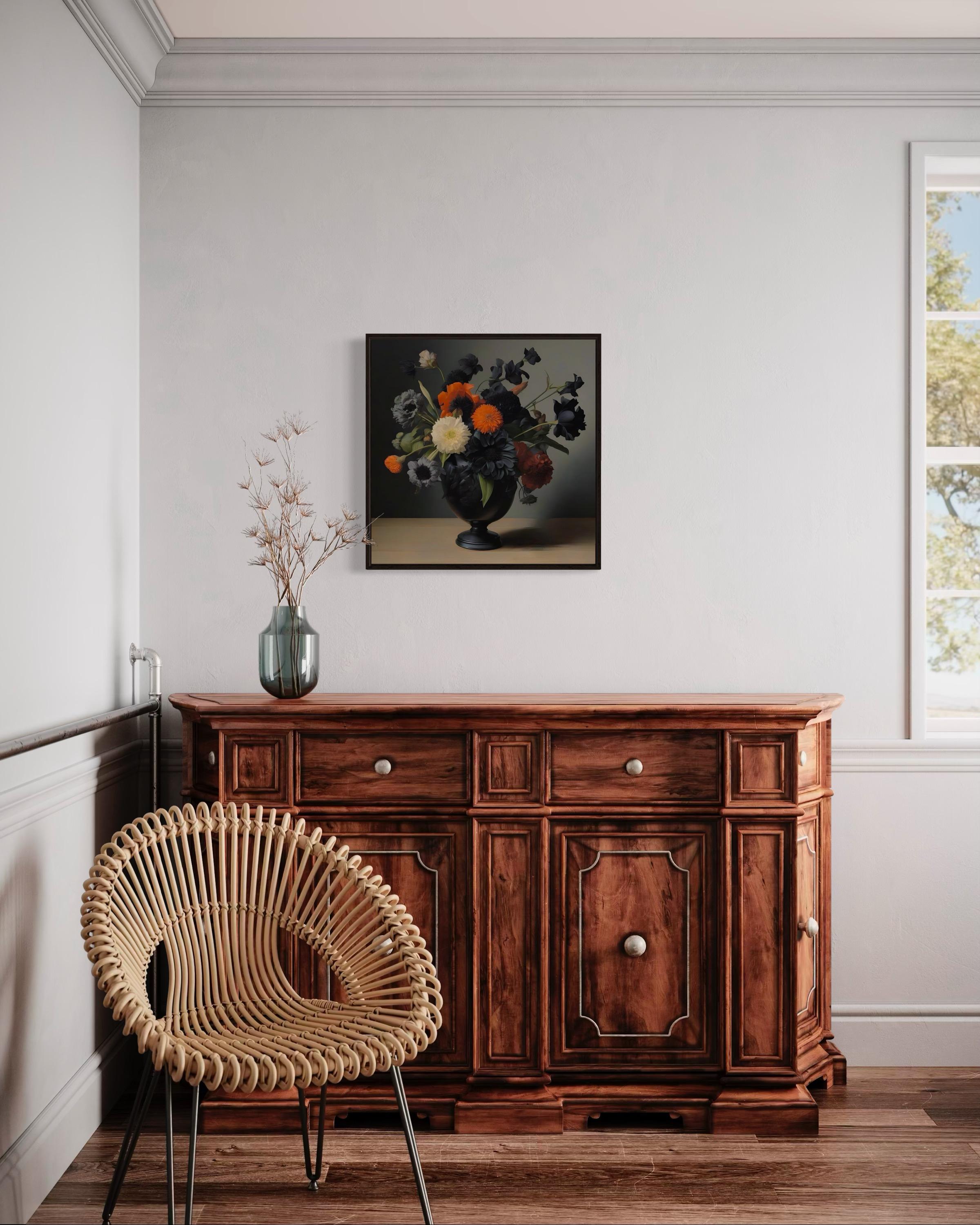 Natura morta, 60х60 cm, stampa su tela. Edizione 10 pezzi. in vendita 1