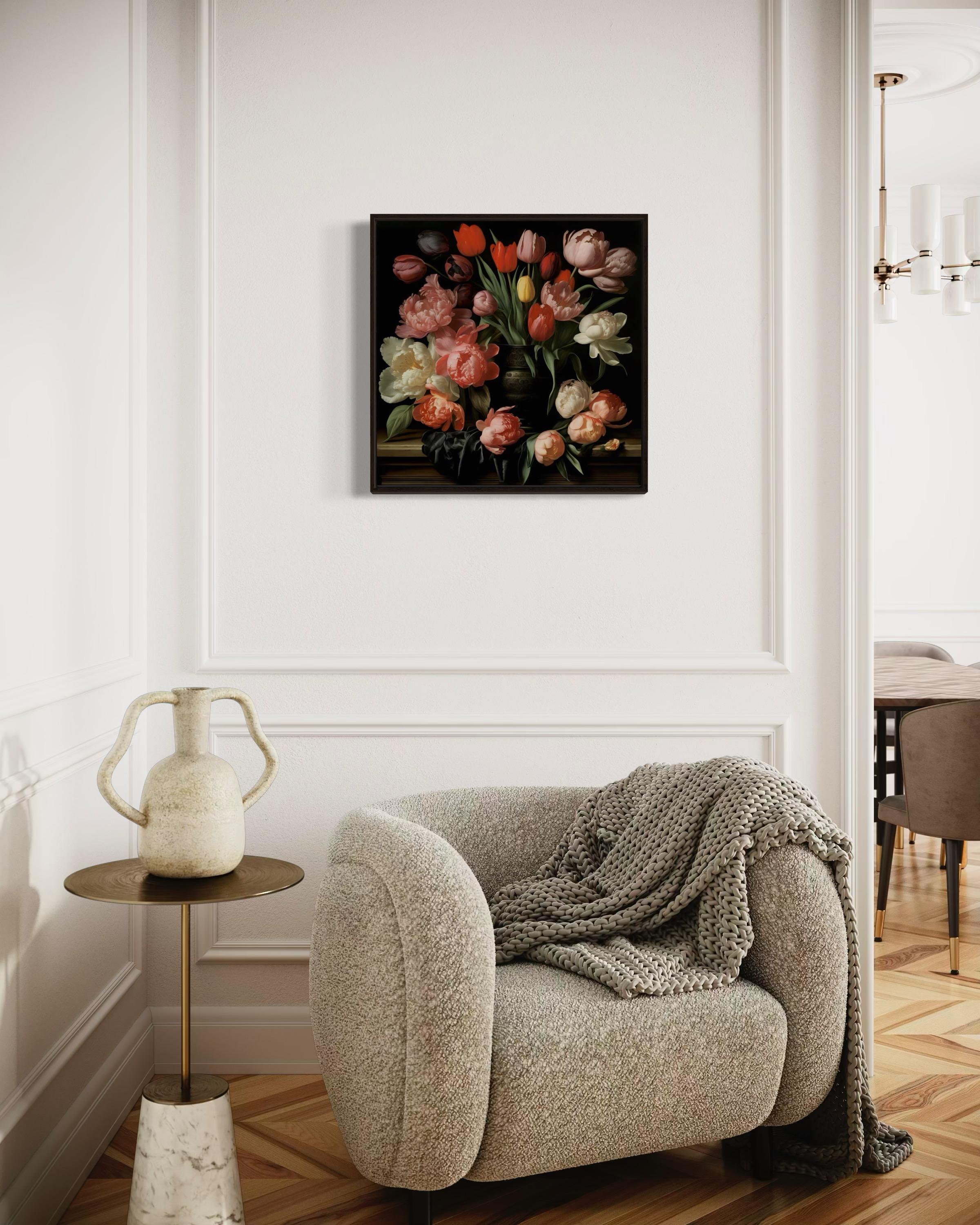 Natura morta, 60х60 cm, stampa su tela. Edizione 10 pezzi. in vendita 2