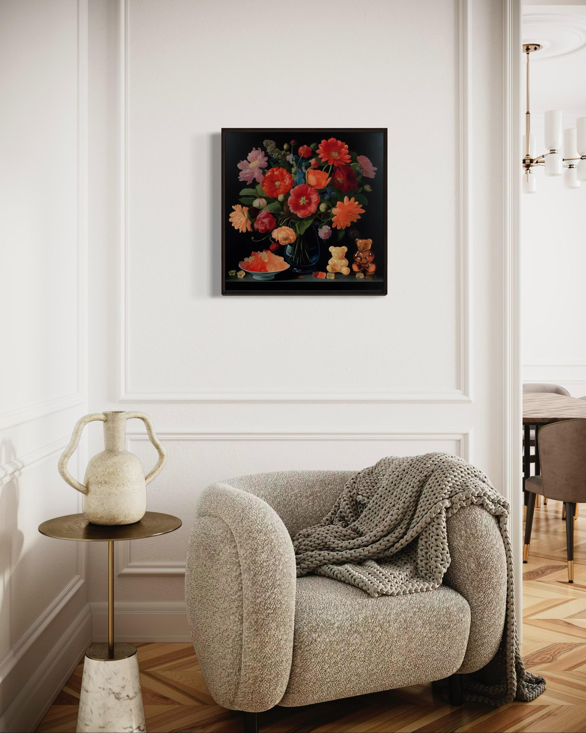 Natura morta, 60х60 cm, stampa su tela. Edizione 10 pezzi. in vendita 2