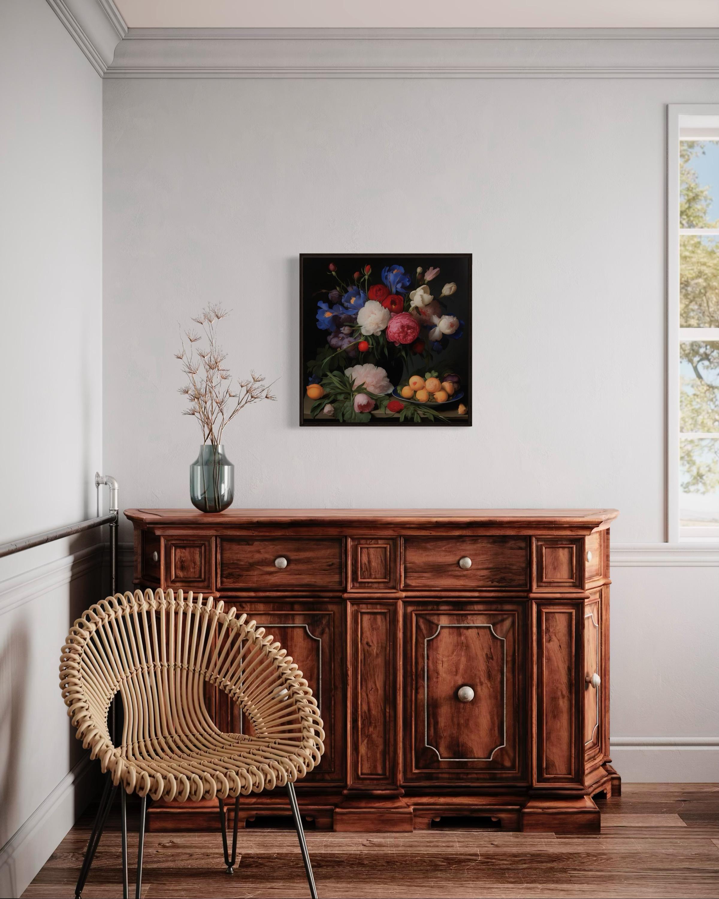 Natura morta, 60х60 cm, stampa su tela. Edizione 10 pezzi. in vendita 2