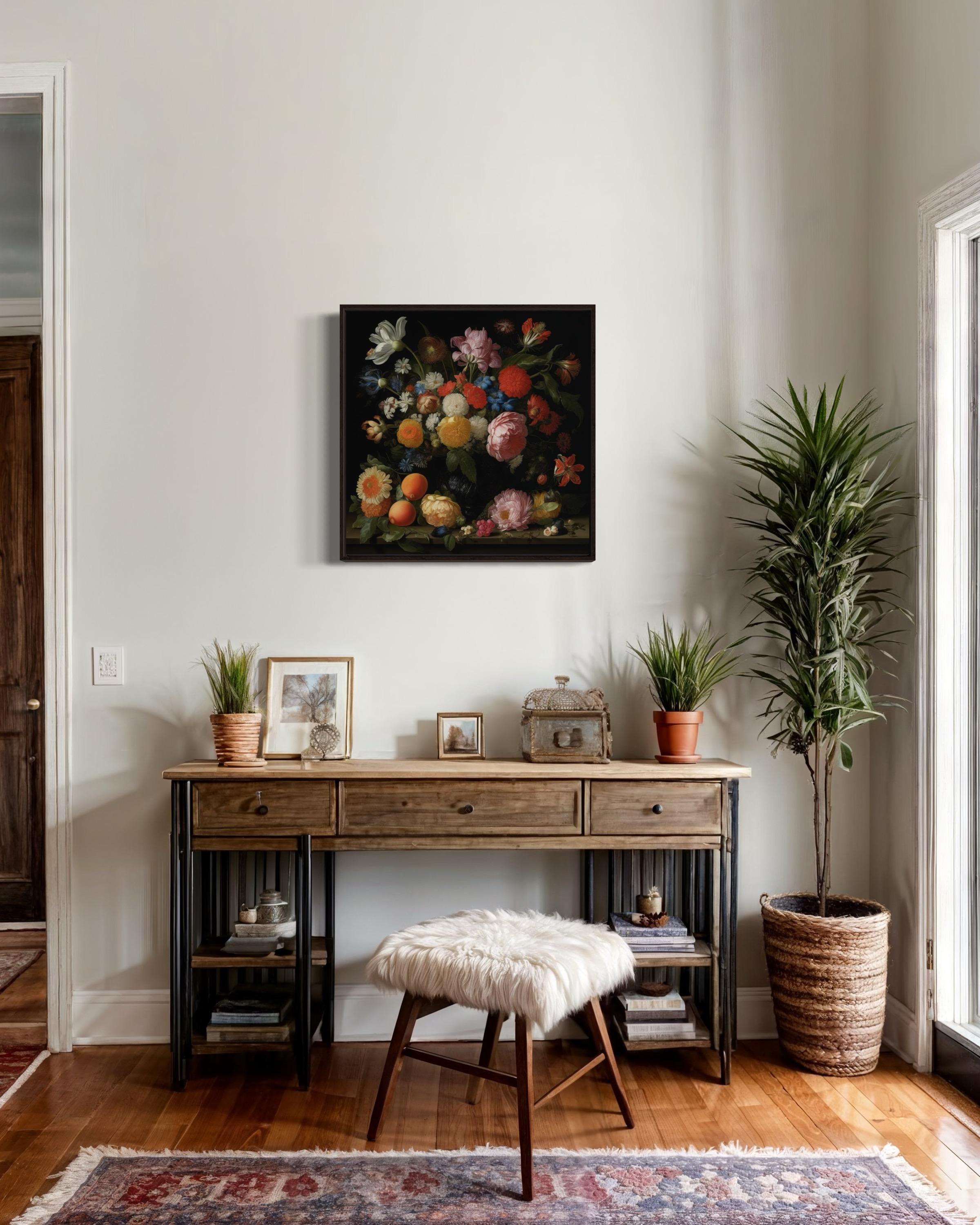 Natura morta, 60х60 cm, stampa su tela. Edizione 10 pezzi. in vendita 3
