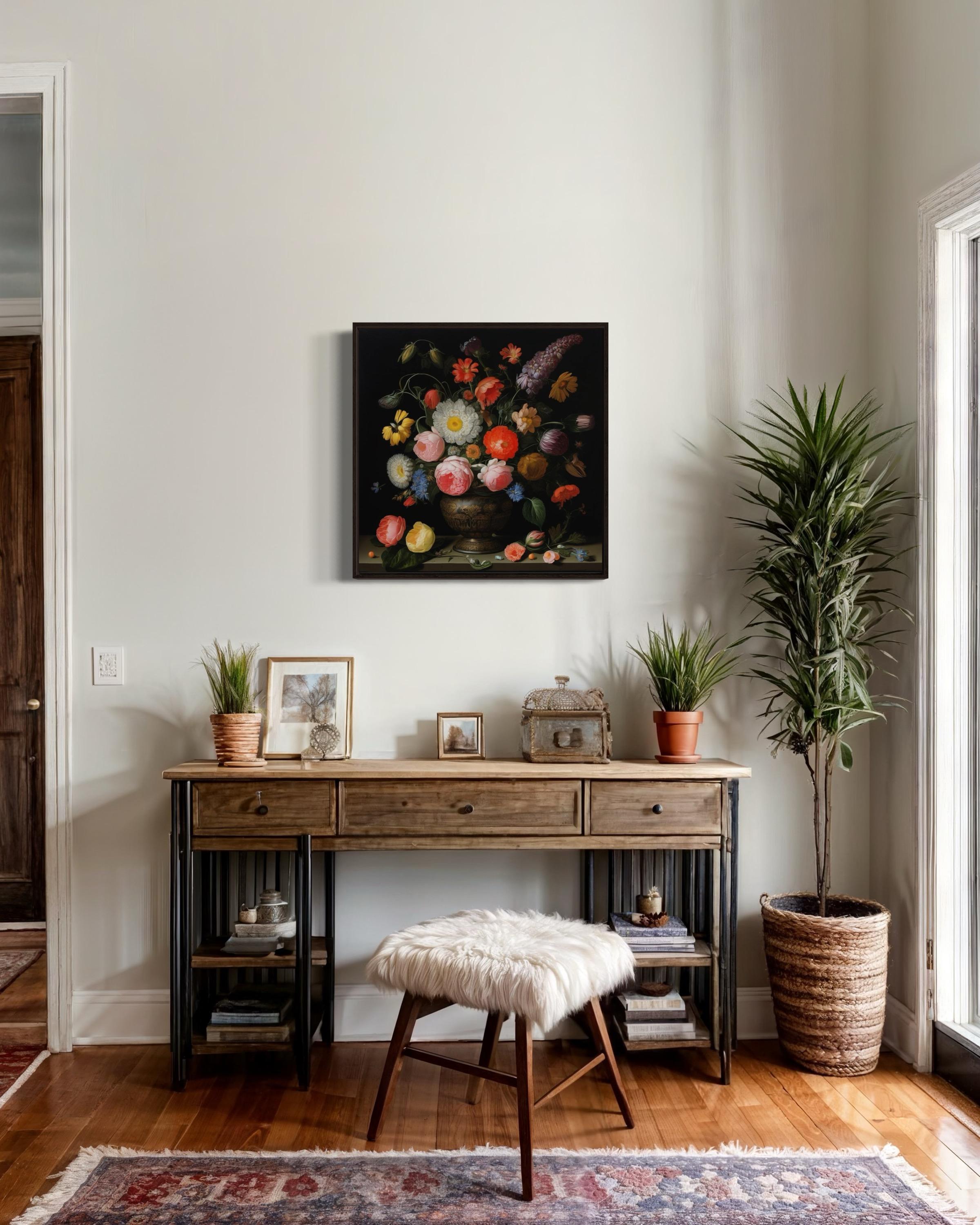 Natura morta, 60х60 cm, stampa su tela. Edizione 10 pezzi. in vendita 3