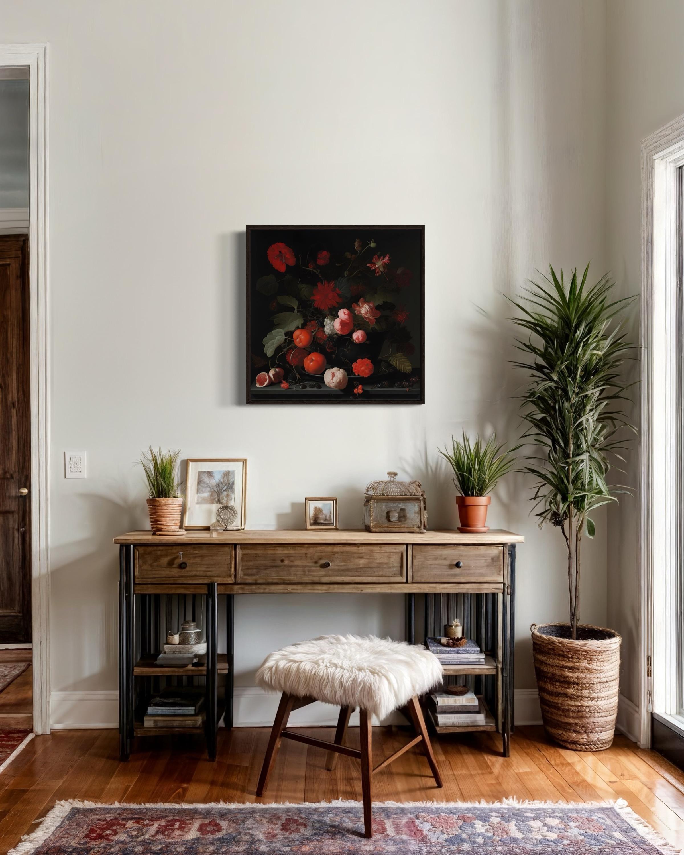 Natura morta, 60х60 cm, stampa su tela. Edizione 10 pezzi. in vendita 4