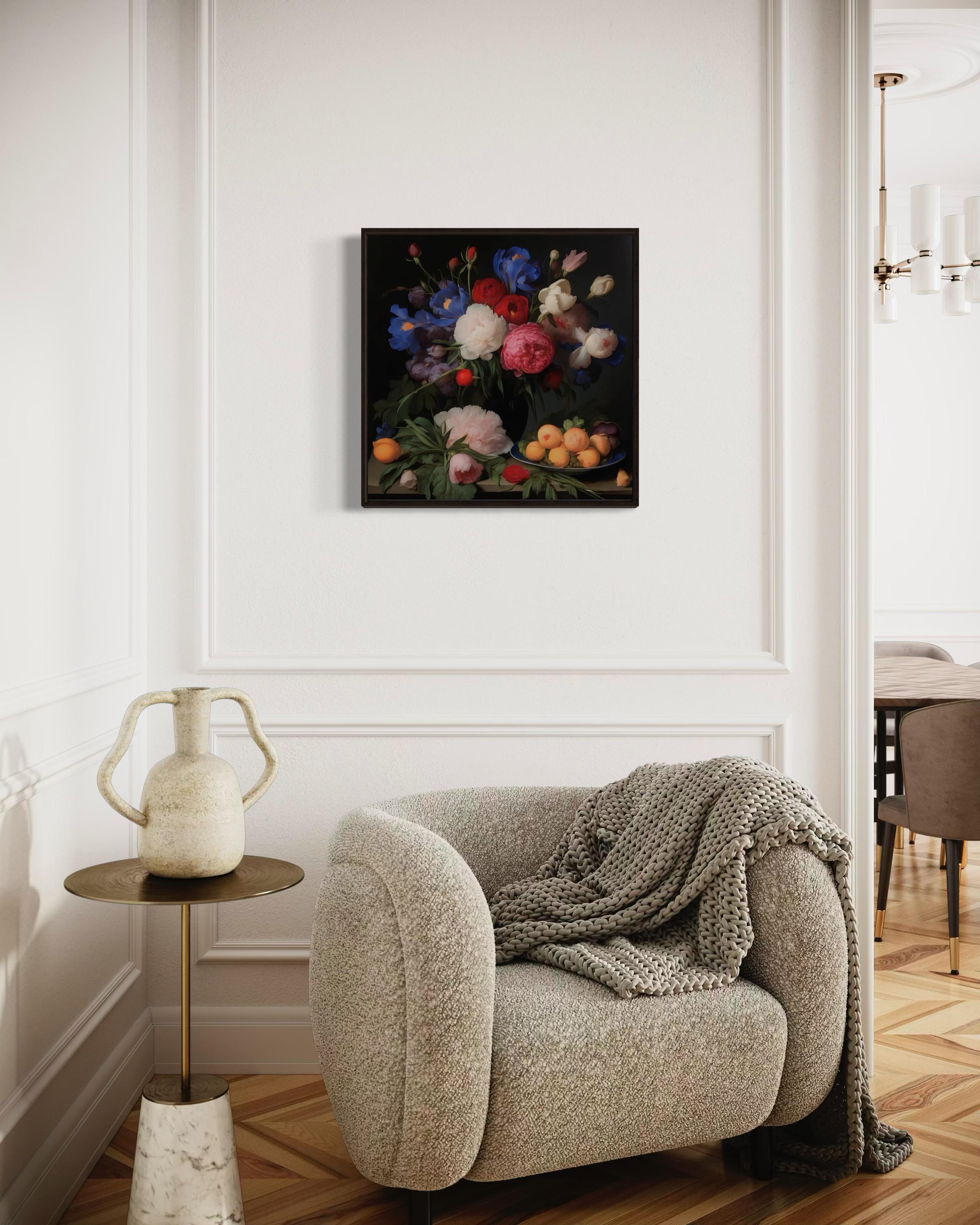 Natura morta, 60х60 cm, stampa su tela. Edizione 10 pezzi. in vendita 3