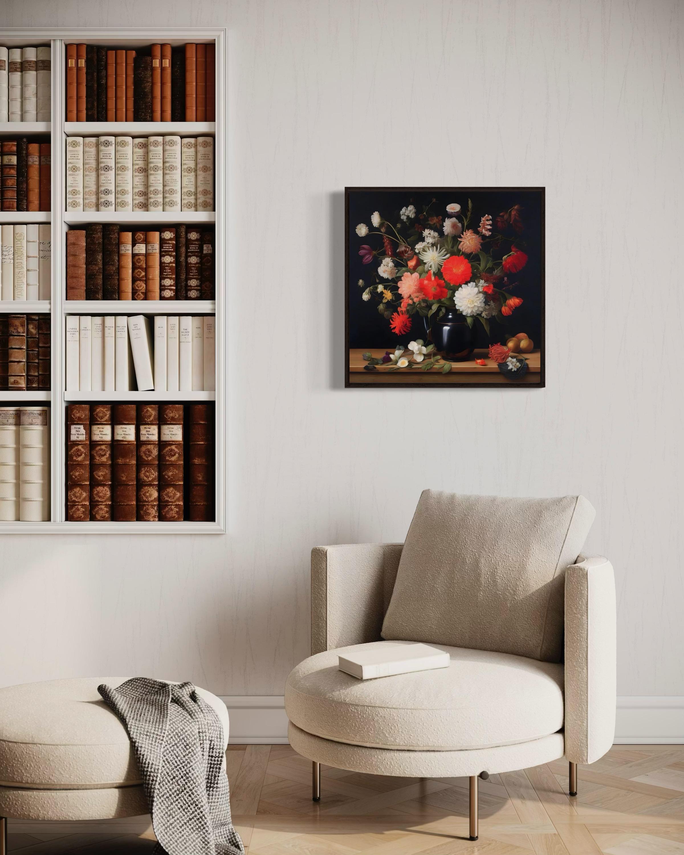 Natura morta, 60х60 cm, stampa su tela. Edizione 10 pezzi. in vendita 4